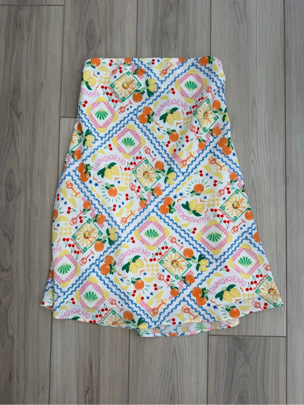 Altar’d State Strapless Mini Dress Open Back Size Small